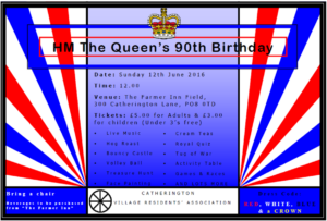 Quens Birthday invit
