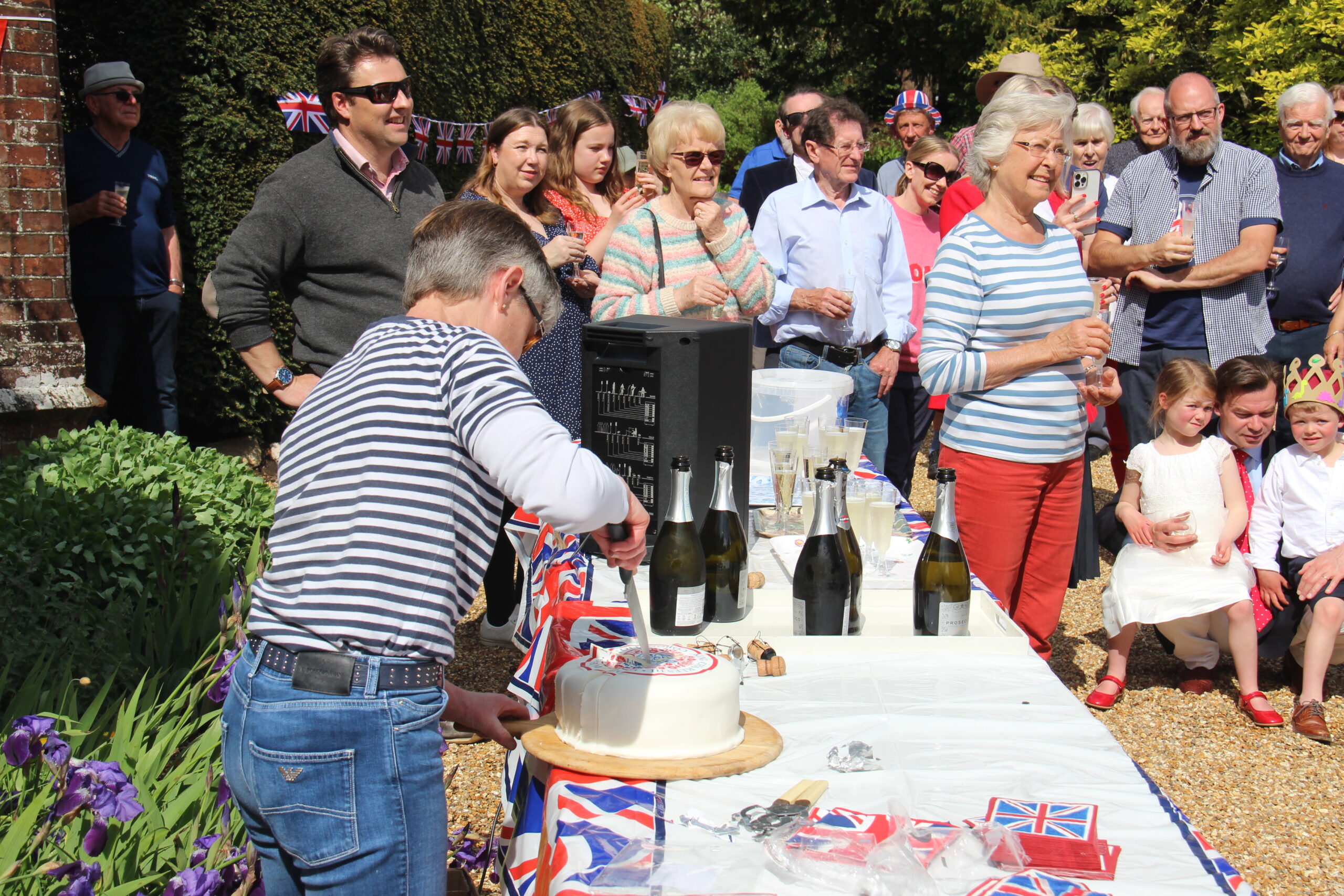 Keep going Adrian, I have not finished cutting the cake yet