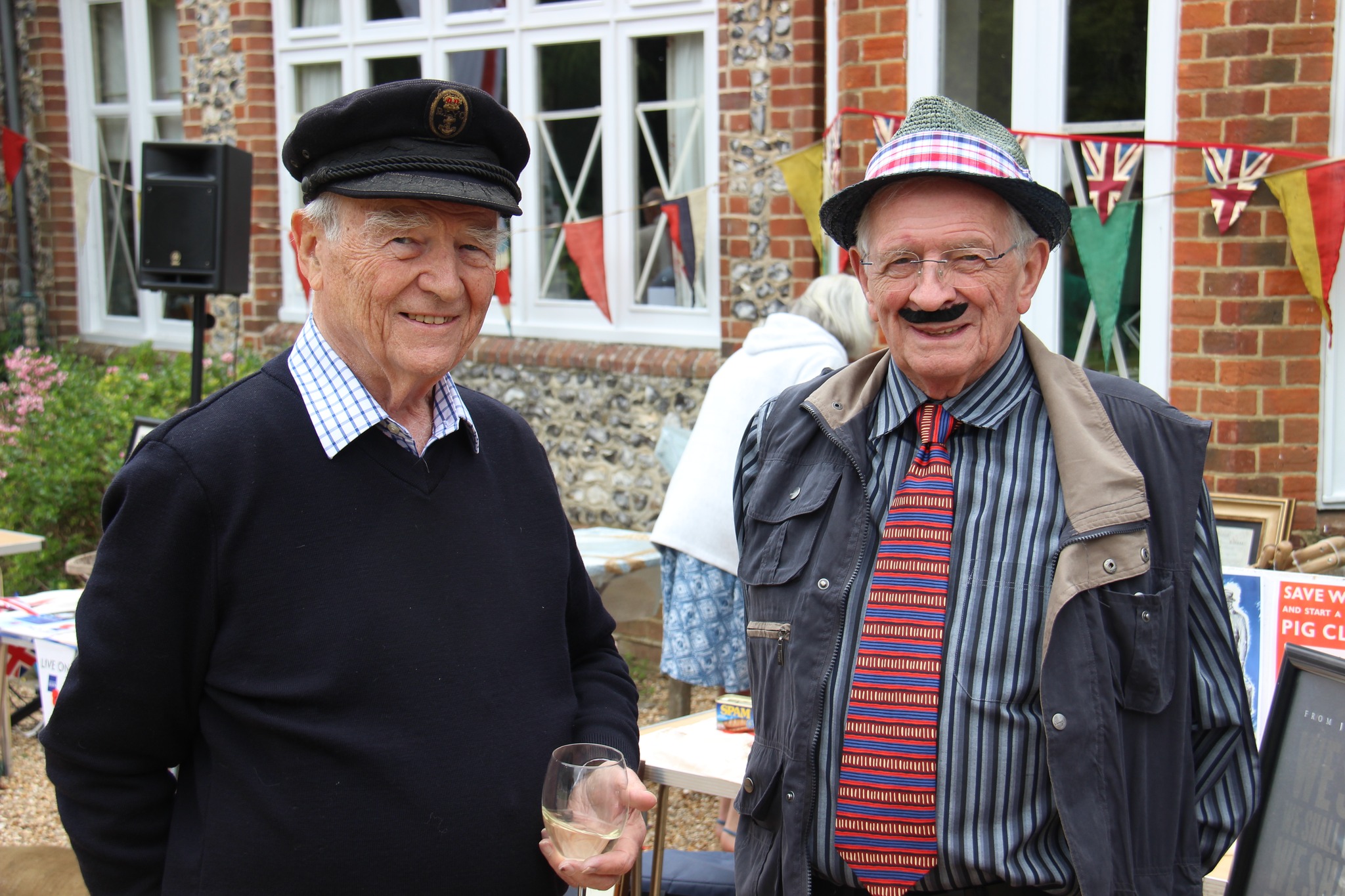Nigel (Captain Pugwash) brokers a deal with Bruce (I'm not a spiv)