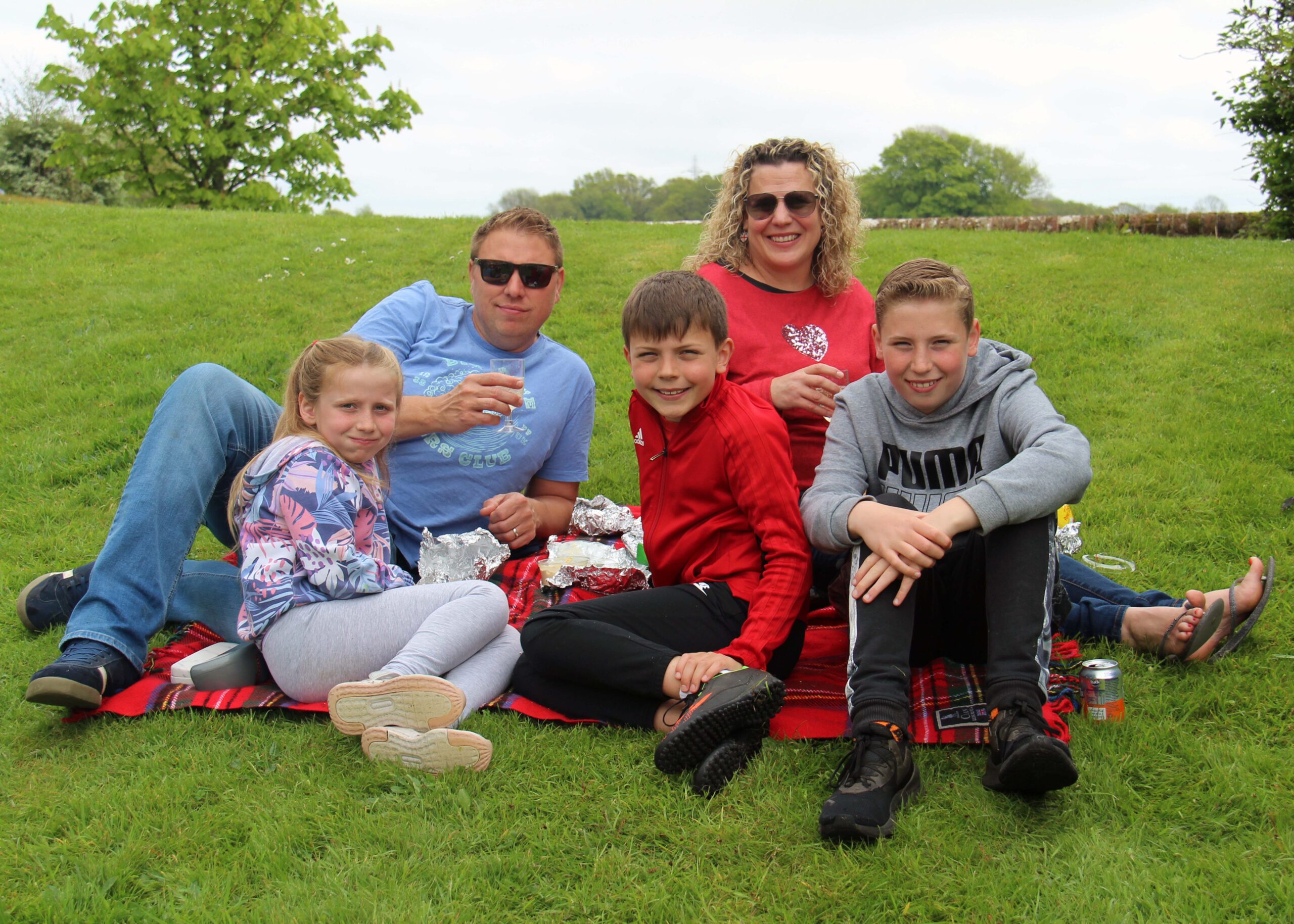 Picnic for five